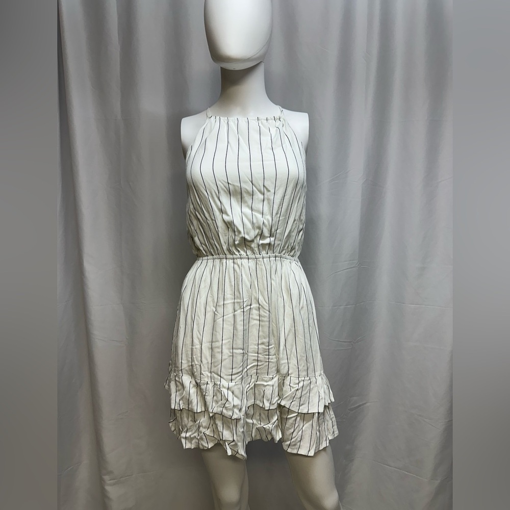 LuLus Striped Mini Dress